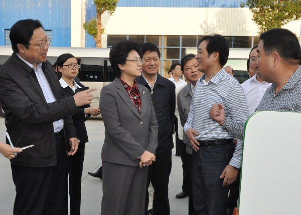 李斌（時(shí)任安徽省省長(zhǎng)）蒞臨天康調(diào)研指導(dǎo)工作